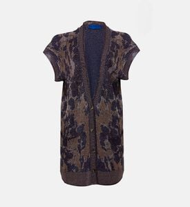 Mes Demoiselles All-over Print Sleeveless Sweater, Packshot View Mes Demoiselles All-over Print Sleeveless Sweater, Packshot View