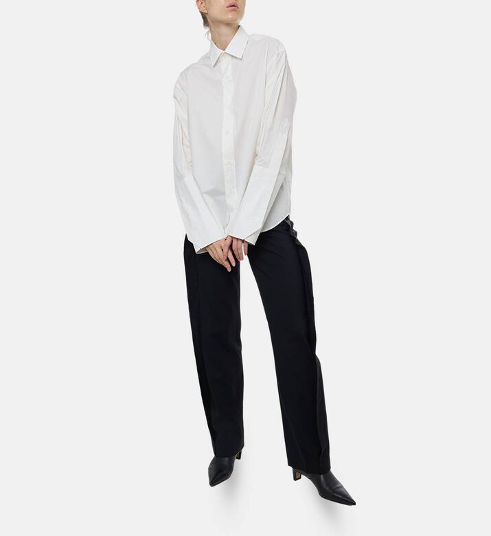 MM6 Wide Long-sleeve Shirt, Model View