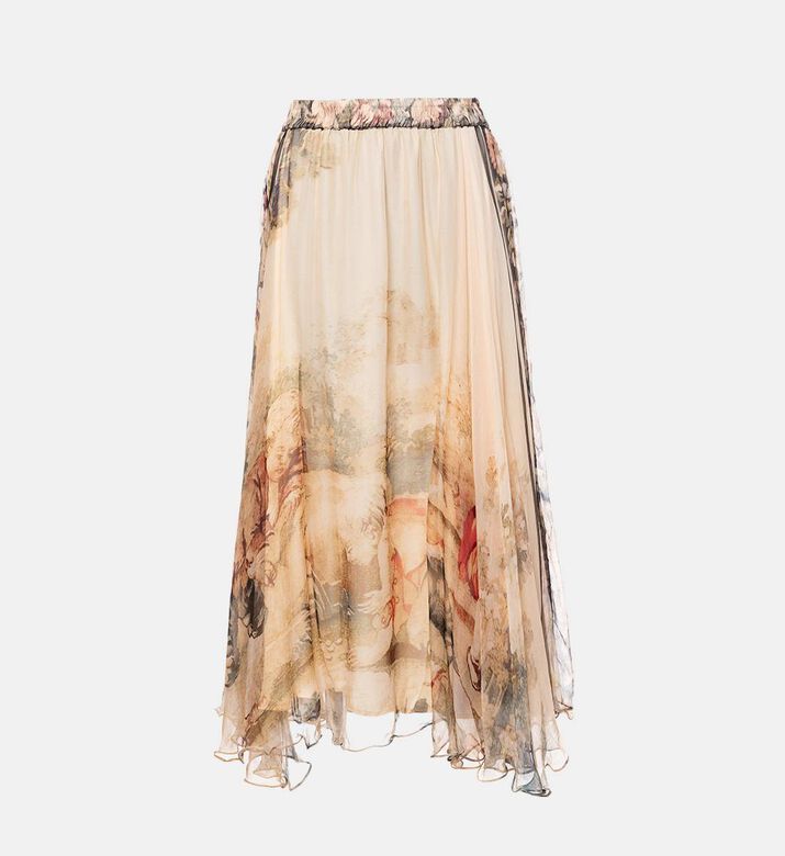 Mes Demoiselles All-over Print Flared Skirt, Packshot View