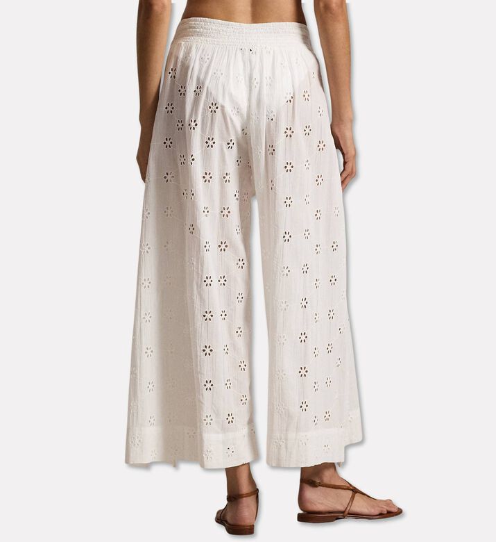 Polo by Ralph Lauren Cotton Embroidered Sarong Skirt, Model View