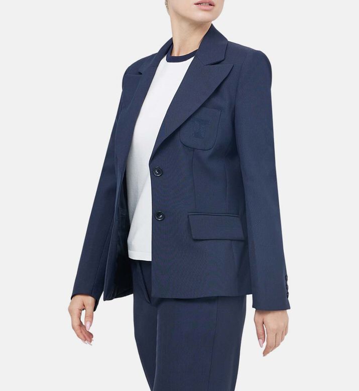 بليزر صوف فاني مطرز