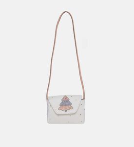 Tulle Crystal-handle Hand-embroidered Bag
