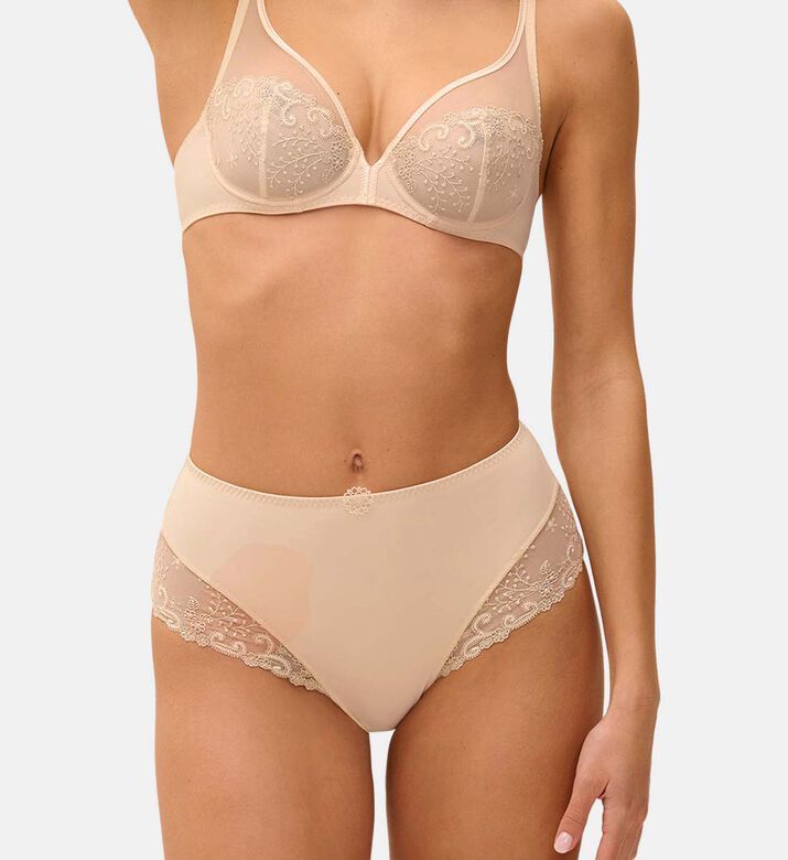 High-waisted Embroidered Hips Briefs High-waisted Embroidered Hips Briefs