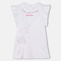 Floral Cotton Interlock Dress
