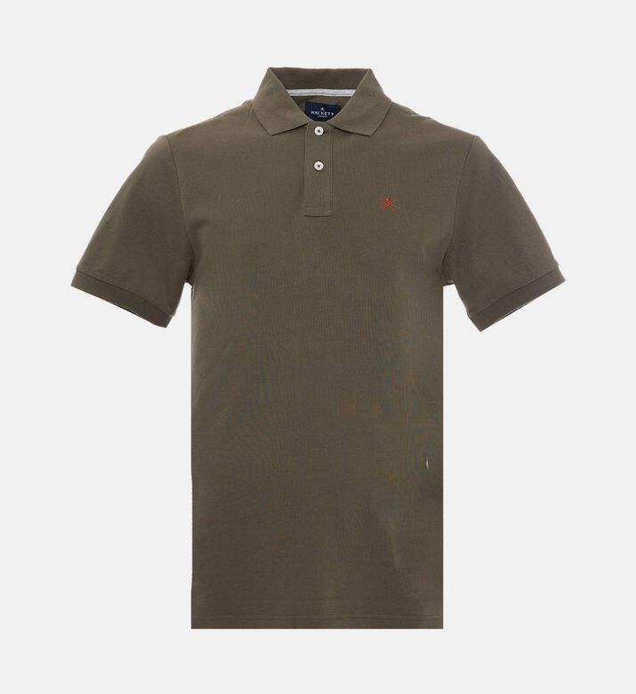 Hackett London Polo Slim, Green, S, Packshot View