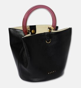 Marni Magnetic Closure Top Handle Bag, Black, Packshot View