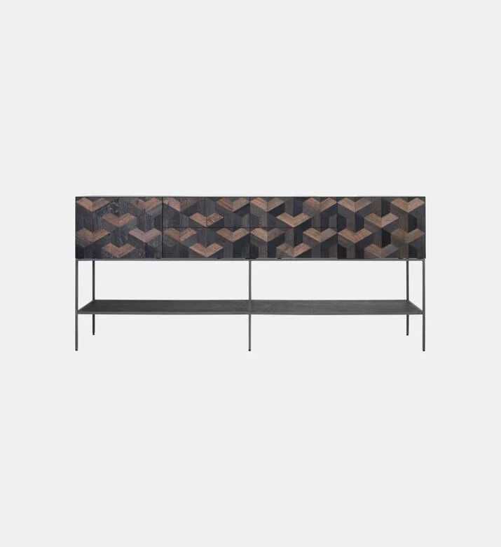 Versmissen Illusion Oak Veneer Buffet Table, Packshot View