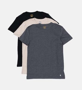 Short-sleeve Crewneck Undershirt - 3 Pack