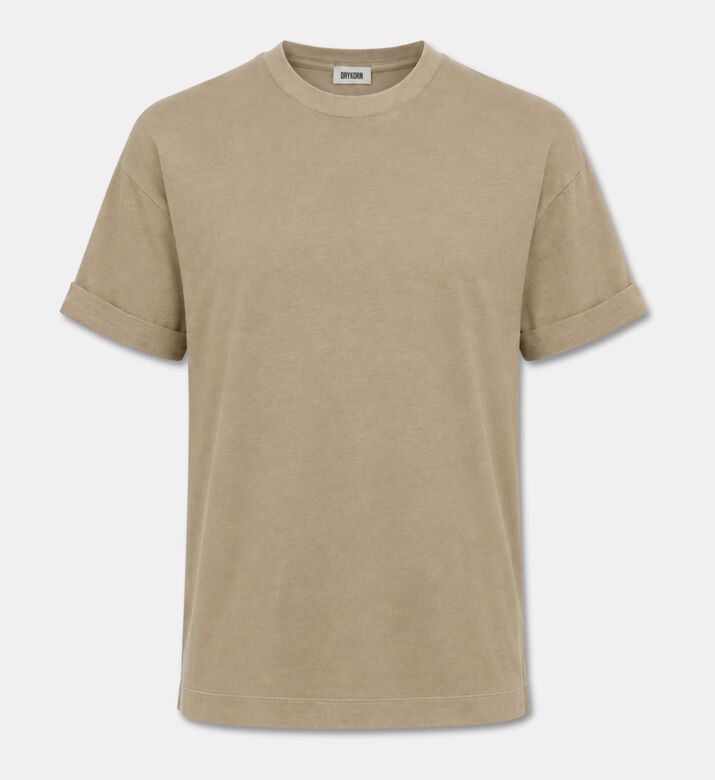 Drykorn Thilo Relaxed-fit T-shirt, Brown, Xxl, Packshot View