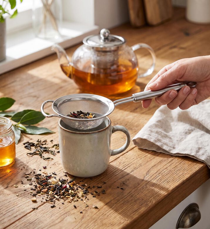 Rosle Coarse Mesh Tea Strainer, Packshot View