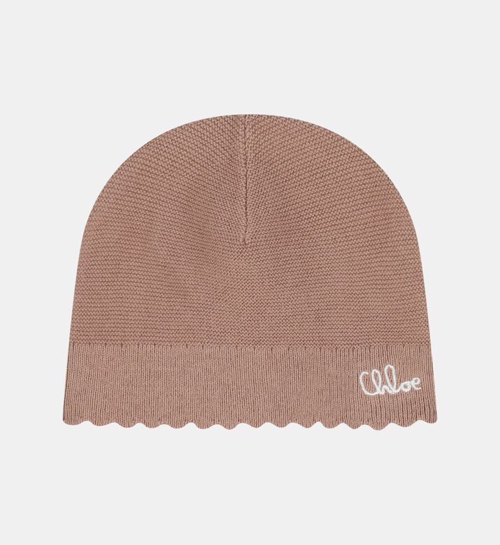 Ruffled Collar 2-piece Knitted Set