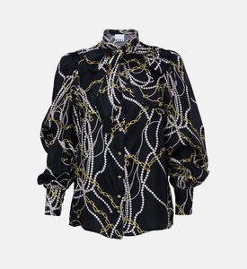 Weill All-over Chain-print Blouse, Packshot View Weill All-over Chain-print Blouse, Packshot View