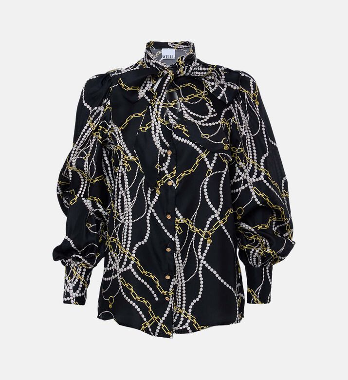 Weill All-over Chain-print Blouse, Packshot View Weill All-over Chain-print Blouse, Packshot View