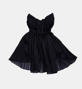 فستان بناتي مكشكش