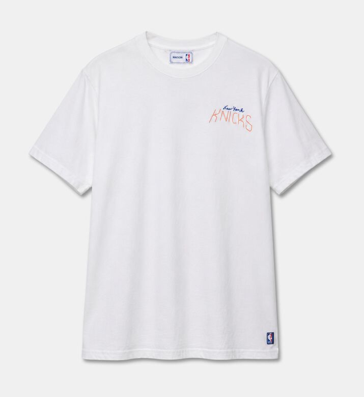 Maison Labiche Patureau New York Knicks-embroidery T-shirt, Packshot View