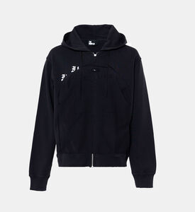 هودي بسحاب بطباعة سيريغرافي