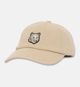 Maison Kitsune Cursive Logo Embroidery Adjustable Camper Hat, Packshot View