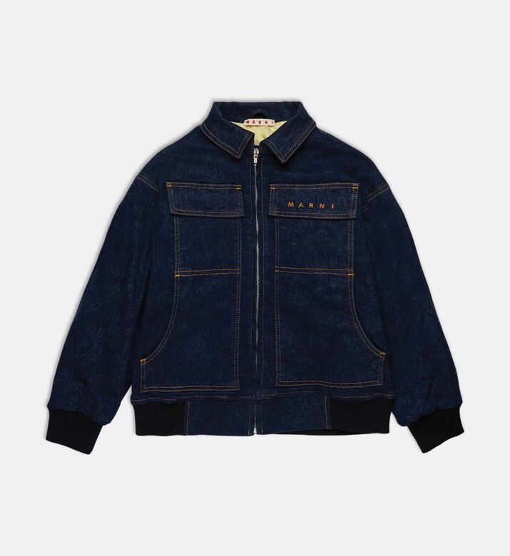Full-zip Denim Jacket