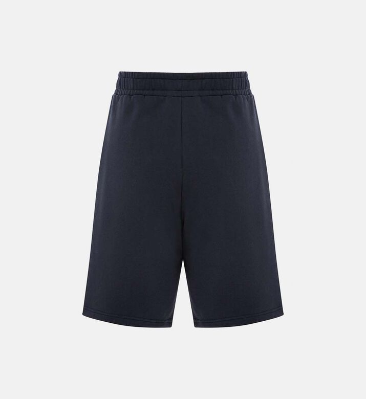 Casual Embroidered Logo Short