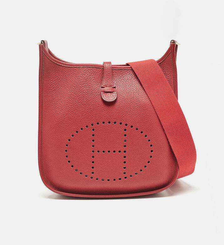 Hermes Preowned Hermes Rouge Casaque Evelyne Ii Pm Bag, Packshot View