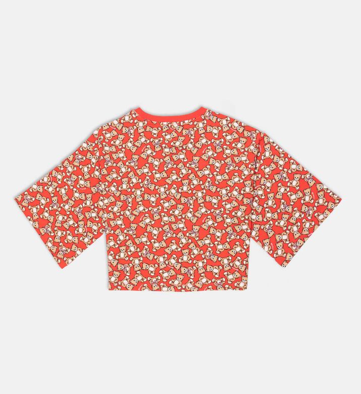 All-over Teddy Bear-print T-shirt