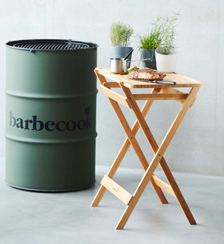 Barbecook Bamboo Wood Cutting Table, Packshot View