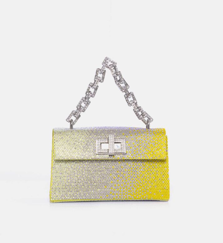 Gradient Crystal Embellished Bag Gradient Crystal Embellished Bag