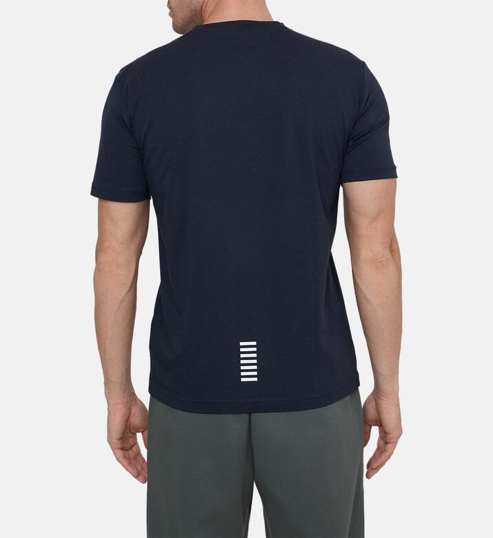 V-neck Lyocell Cotton T-shirt