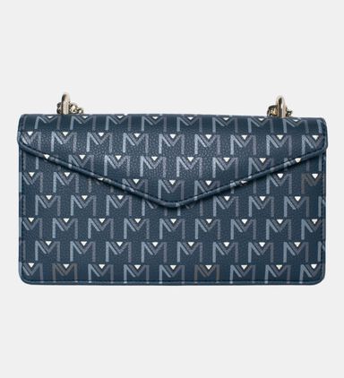 Vegan Leather Monogram Phone Bag