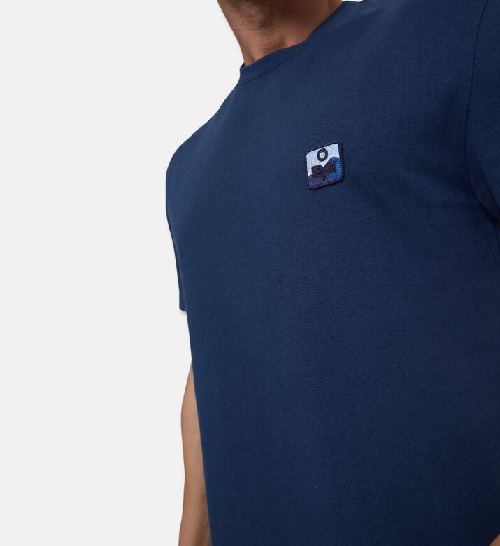 Marant Homme Ts Hugo, Indigo, M, Model View