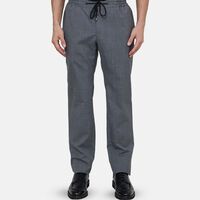 Tailored Drawstring Waist Trousers