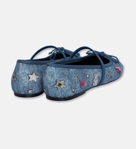 Marc Jacobs Shoes Sabrina Ballerina, Blue, Eu-39, Packshot View