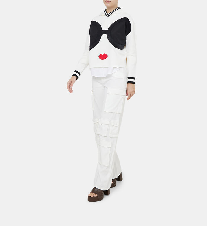 Olympia Mid Rise Baggy Cargo Pants