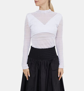 سترة كلوديا بوينتيل محبوكة