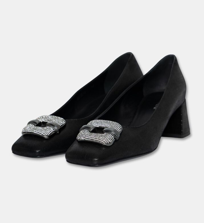 Baldinini Embellished Block Heel Pumps, Packshot View