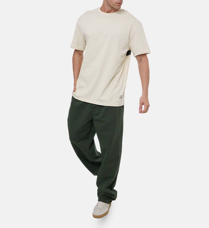Les Deux Danton Printed Short-sleeve T-shirt, Ivory, L, Model View