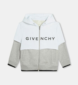 Two-tone 2-in-1 Hooded Cardigan