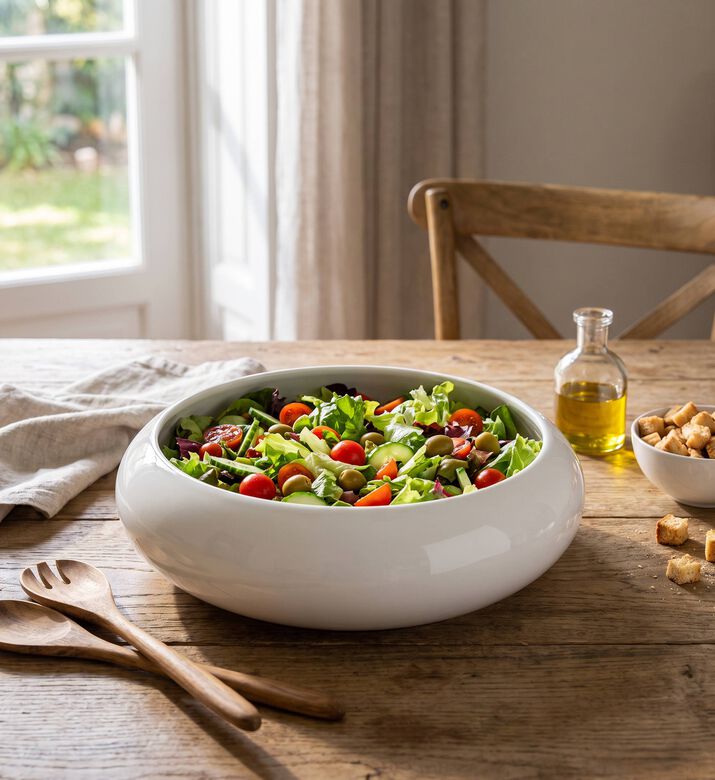 Vista Alegre Domo Salad Bowl, Model View