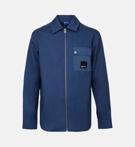 قميص طويل الأكمام بسحاب