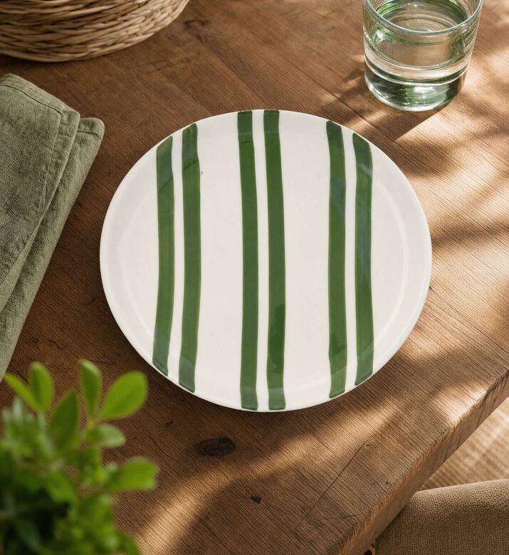 Easy Life Ceramic Colorful Mix Side Plate, Model View