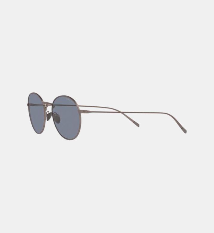 Oval Full-rim Sunglasses 52