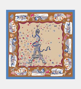 Longchamp Scarf Soie, Packshot View