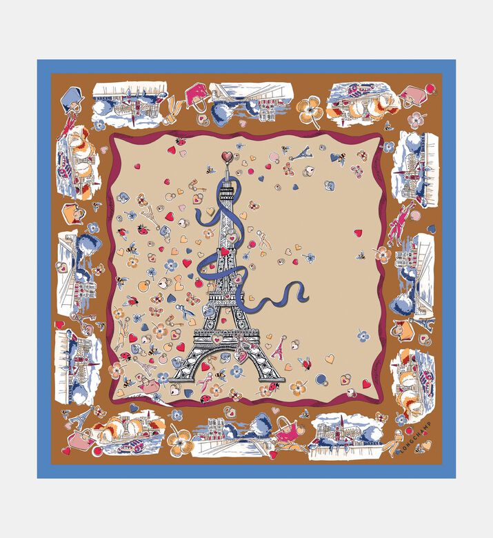 Longchamp Scarf Soie, Packshot View