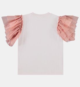 بلوزة روبين بأكمام مكشكشة