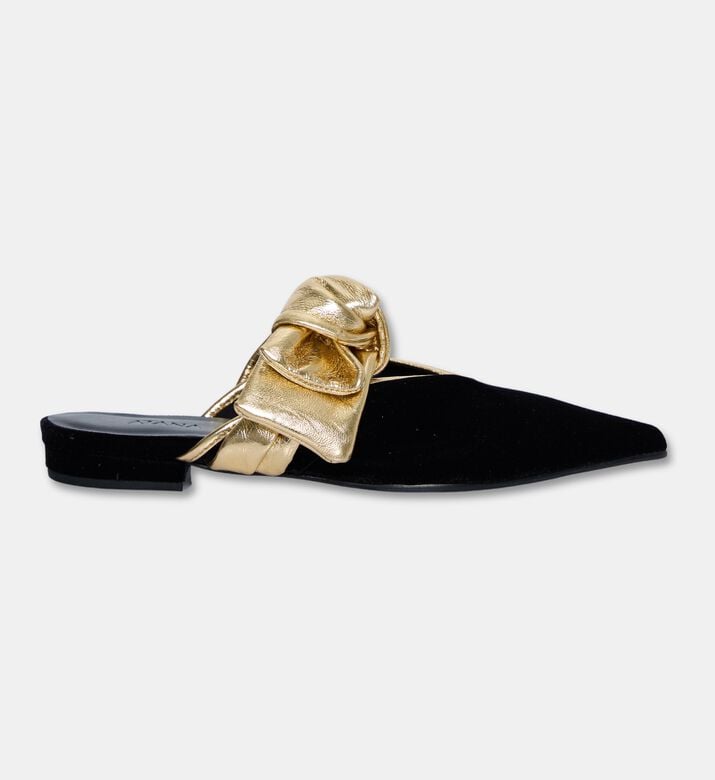 Atana Knotted Leather Slippers, Packshot View