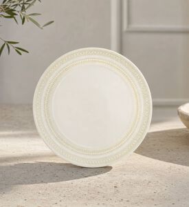 Vista Alegre Ivory Porcelain Sample Dessert Plate, Model View