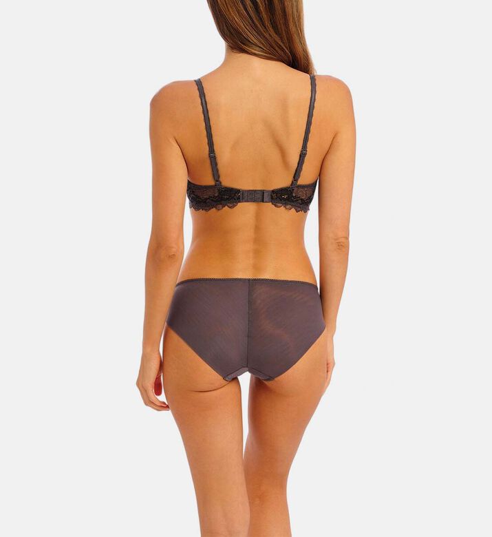 Wacoal Perfect Classic Underwire Bra, Black, 100, F, Model View