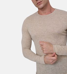 Teiss Cashmere Semi-sheer Sweater