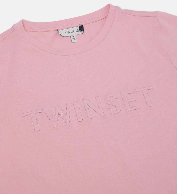 تيشيرت جيرسيه مطاطي منقوش بشعار