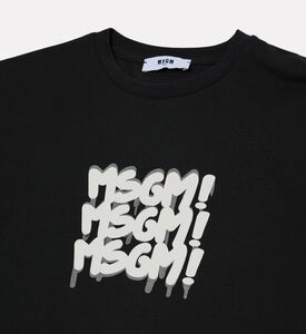 M S G M Logo-print Short-sleeve T-shirt, Packshot View